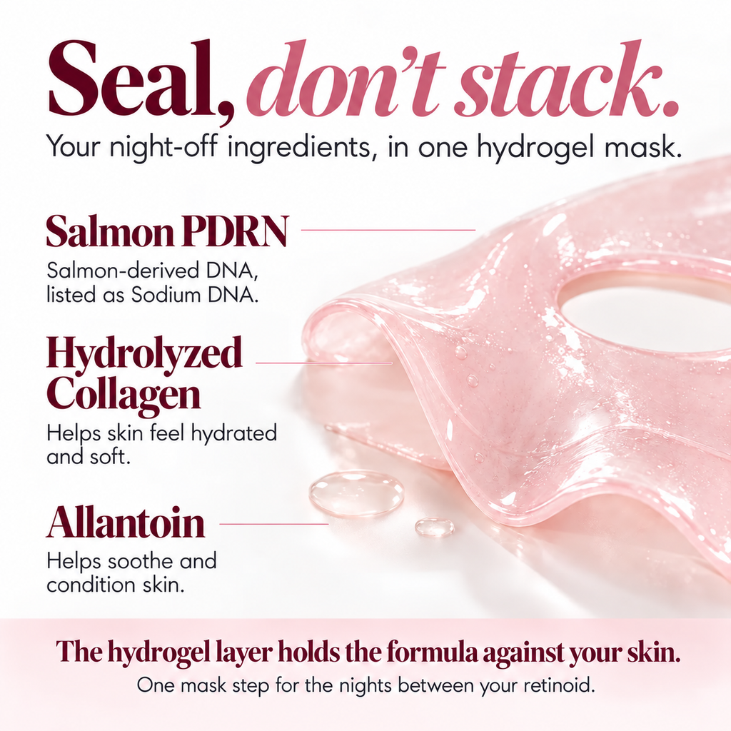 Salmon PDRN Gel Mask, Niacinamide-Free